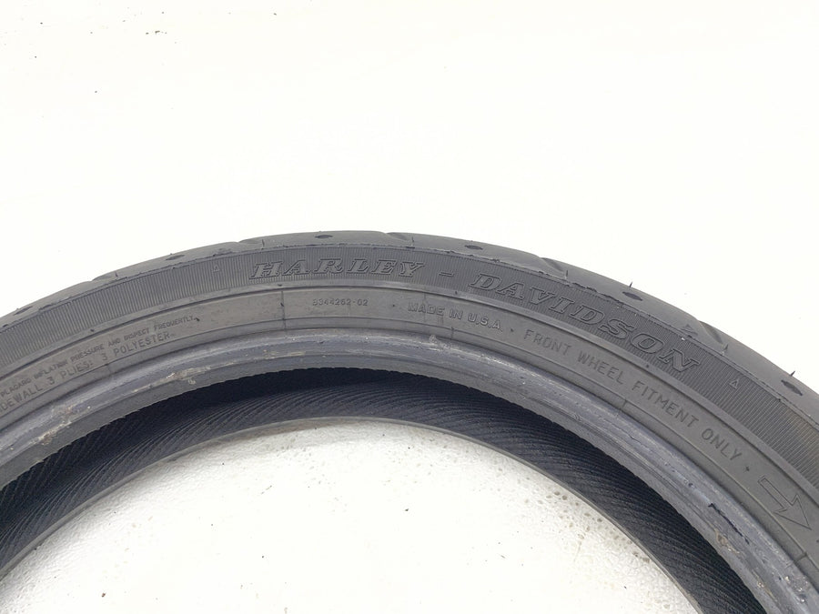 DUNLOP HARLEY-DAVIDSON D408F FRONT MOTORCYCLE TIRE 130/80/17