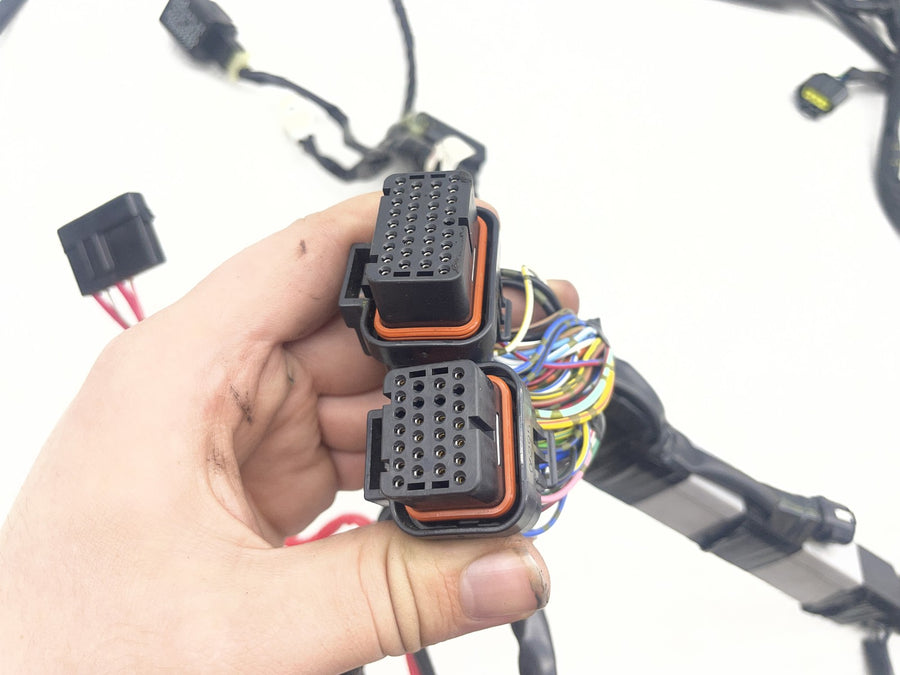 08-16 YAMAHA YZF R6 MAIN ENGINE WIRING HARNESS MOTOR WIRE LOOM