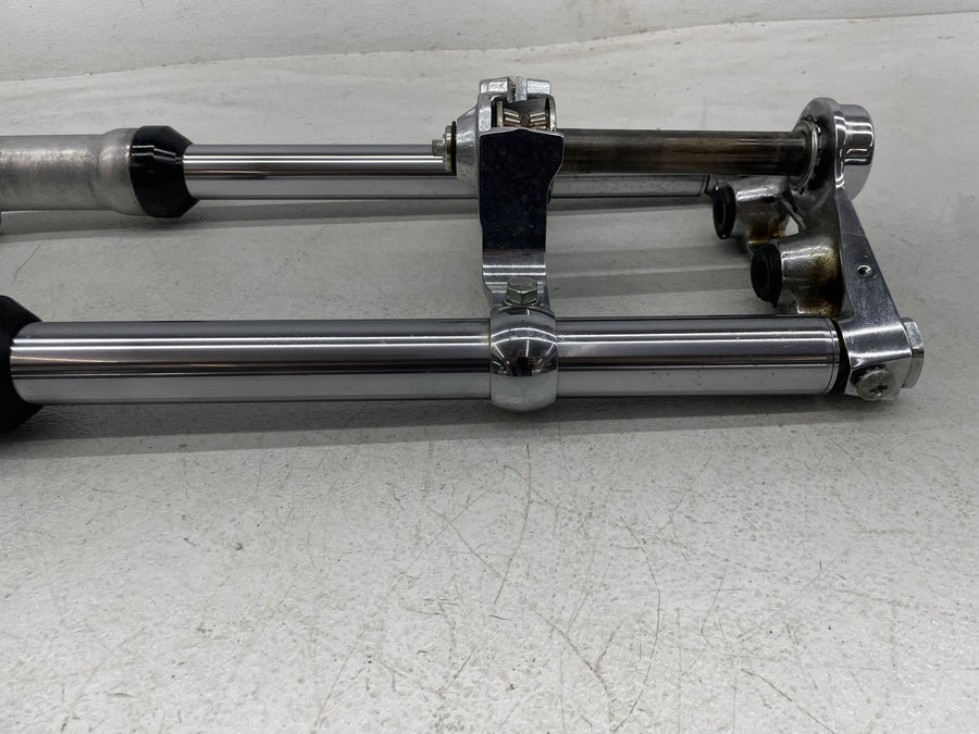 01-06 HARLEY-DAVIDSON SOFTAIL STANDARD FXSTI FRONT FORKS SET COMPLETE SUSPENSION