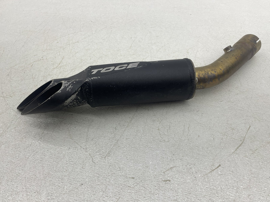 19-23 KAWASAKI NINJA ZX6R ZX636 TOCE EXHAUST PIPE MUFFLER SLIP ON CAN HEADER