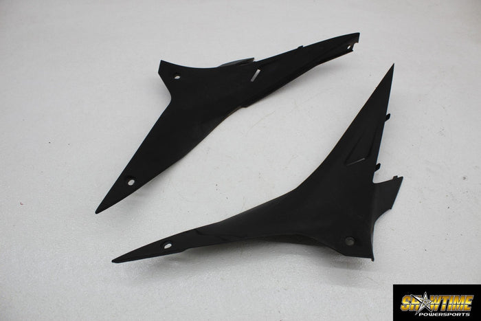 10-14 APRILIA RSV4 LEFT FRONT SIDE SEAT SADDLE PANEL TRIM COWL FAIRING