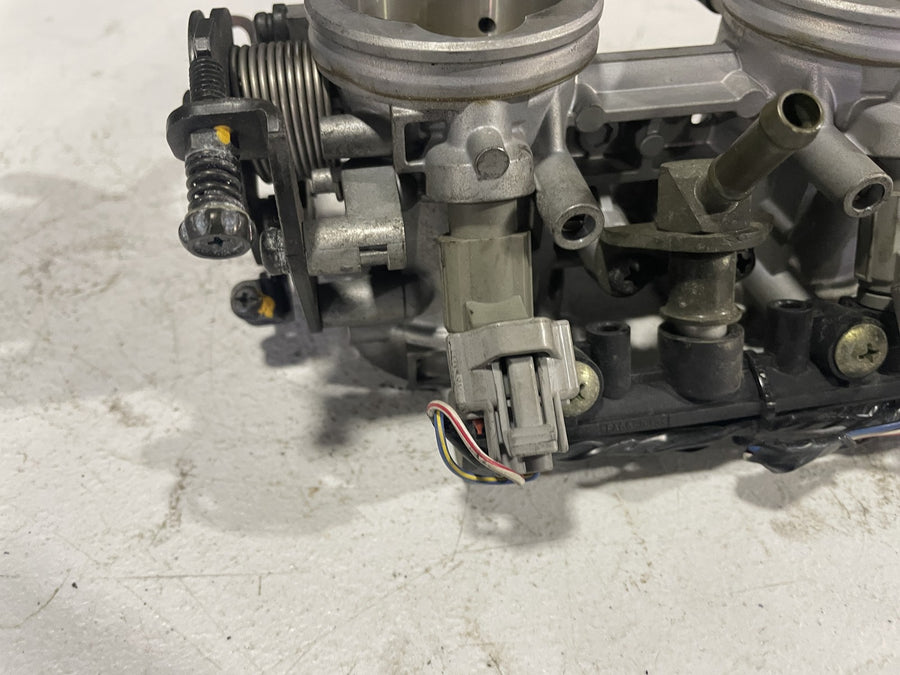 04-06 KAWASAKI NINJA ZX12R THROTTLE BODY BODIES STVA FUEL INJECTORS TPS