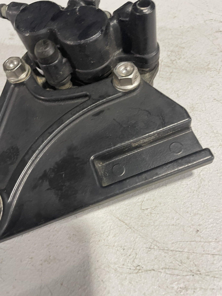 2006 TRIUMPH TIGER REAR BACK BRAKE CALIPER W MOUNT BRACKET