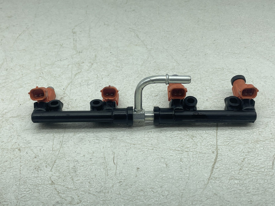 19-23 KAWASAKI NINJA ZX6R ZX636 MAIN GAS FUEL INJECTORS RAIL