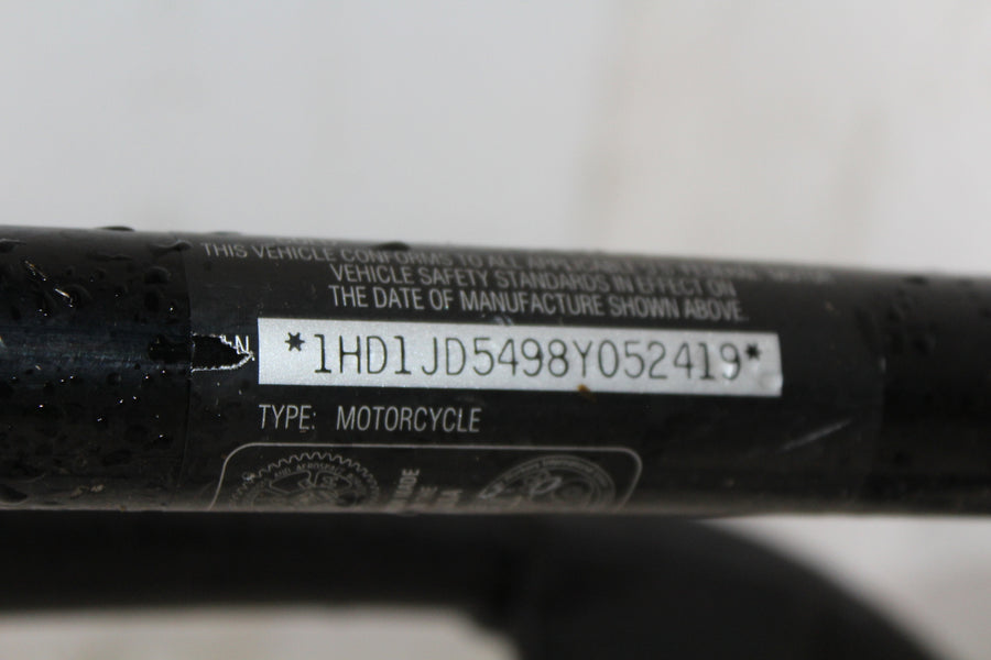 2008 HARLEY-DAVIDSON SOFTAIL DELUXE ANNIVERSARY FLSTN FRAME CHASSIS STPSS