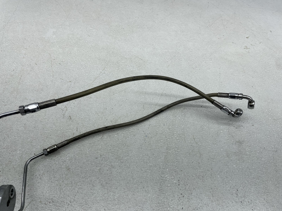 89-91 HARLEY-DAVIDSON ELECTRA GLIDE CLASSIC FLHTC BRAKE LINES HOSES SET