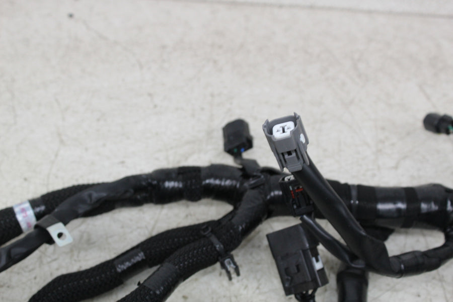 24 KAWASAKI NINJA ZX4R MAIN ENGINE WIRING HARNESS MOTOR WIRE LOOM (SEE DESCP)