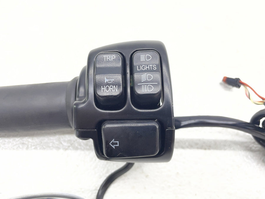 12-17 HARLEY-DAVIDSON DYNA LOW RIDER LEFT CONTROL SWITCH W/ FRONT TURN SIGNAL