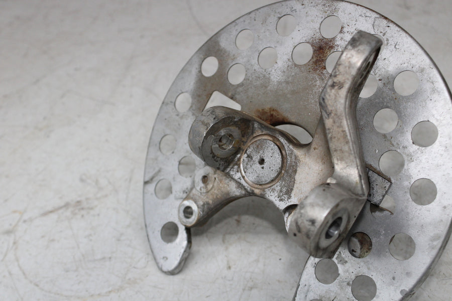 01-05 YAMAHA RAPTOR YFM 660 FRONT WHEEL LEFT HUB ROTOR SPINDLE