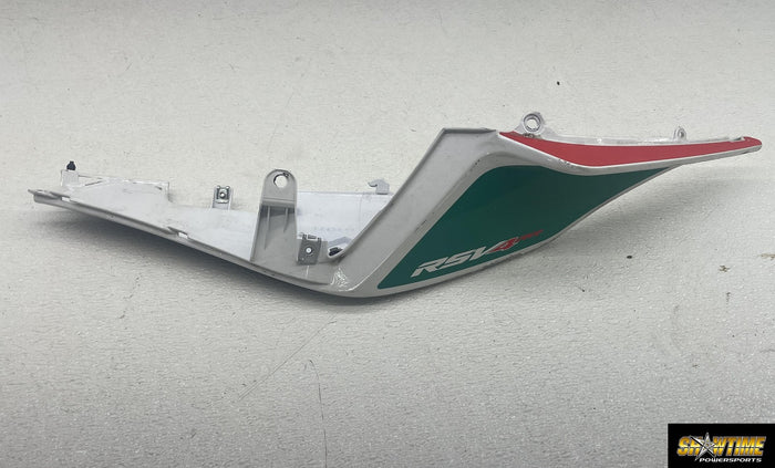 16-20 APRILIA RSV4 RR LEFT REAR BACK TAIL FAIRING COWL SHROUD 858847