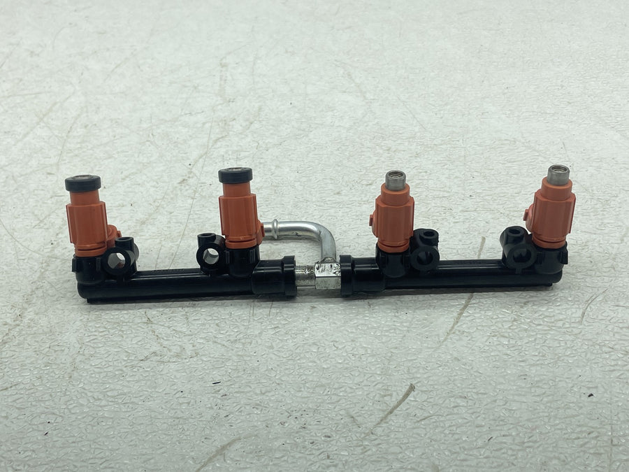 19-23 KAWASAKI NINJA ZX6R ZX636 MAIN GAS FUEL INJECTORS RAIL