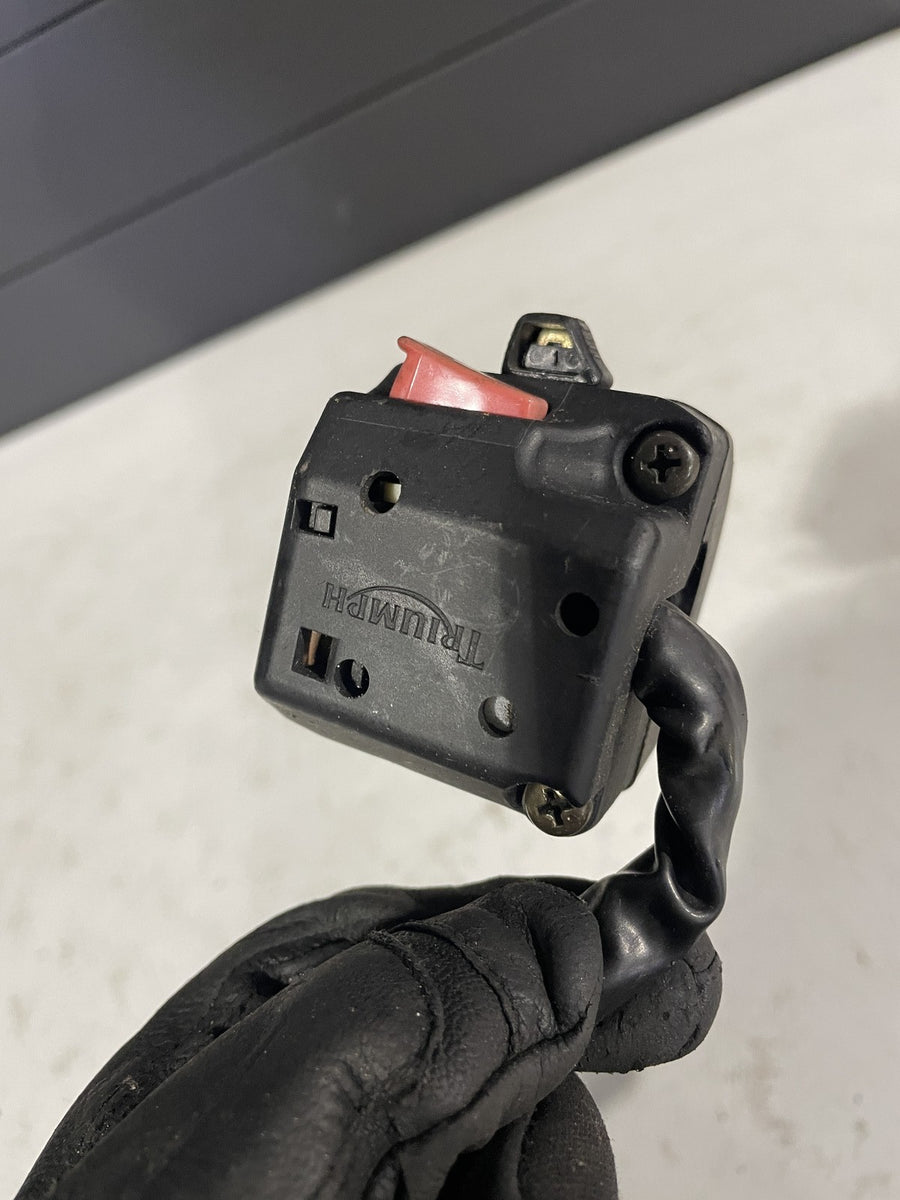 2001 TRIUMPH SPRINT RS LEFT CLIP ON HANDLE HORN SIGNALS SWITCH SWITCHES