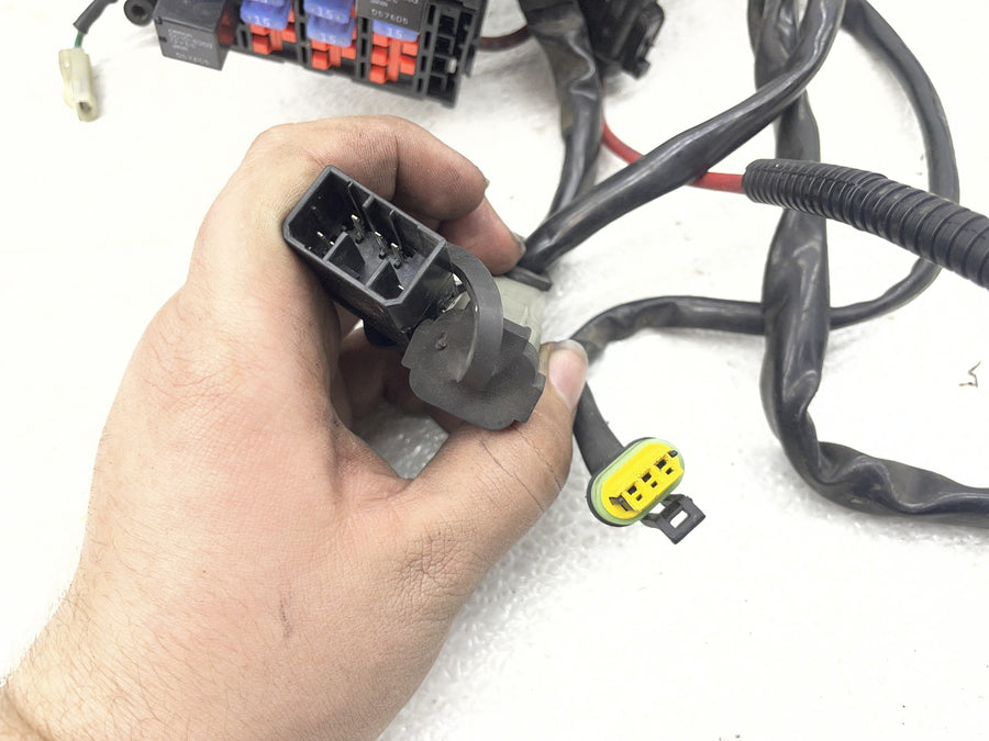 07-11 HARLEY-DAVIDSON STREET GLIDE FLHX MAIN ENGINE WIRING HARNESS MOTOR WIRE