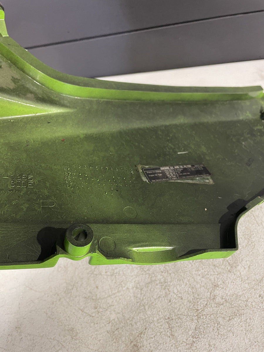 88-07 KAWASAKI NINJA 250R EX250F RIGHT FRONT SIDE SEAT SADDLE PANEL TRIM COWL