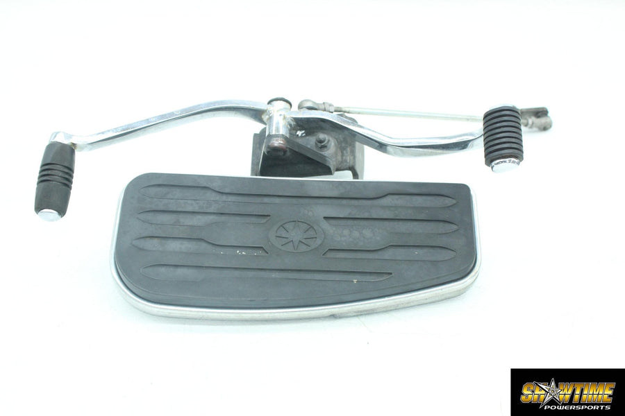 09-17 YAMAHA V STAR VSTAR 950 XVS950 LEFT FRONT FOOT REST BOARD HEEL SHIFTER