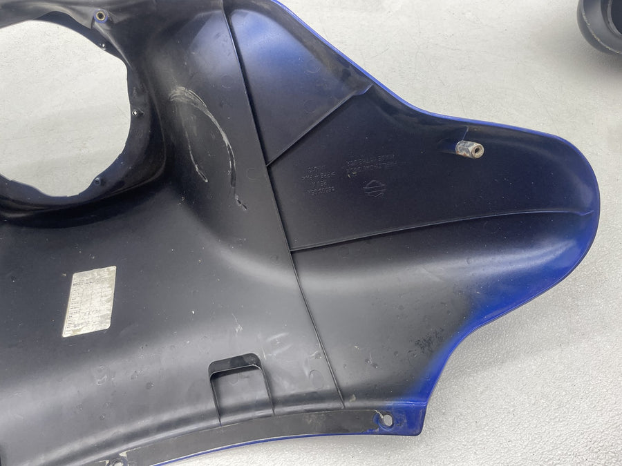07-11 HARLEY-DAVIDSON ELECTRA GLIDE CLASSIC FLHTC FRONT UPPER FAIRING NOSE SET
