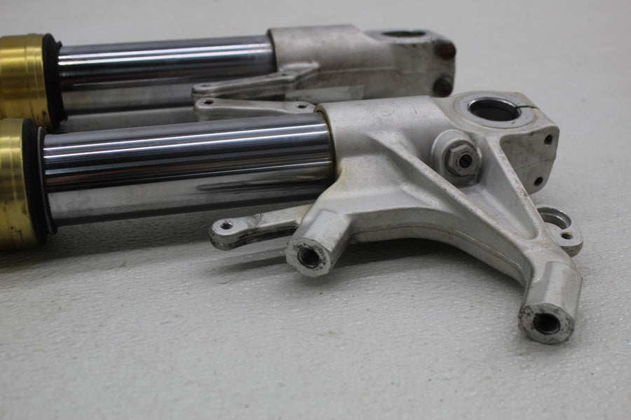 10-14 APRILIA RSV4 FRONT FORKS SHOCK SUSPENSION SET PAIR (STRAIGHT) (READ)