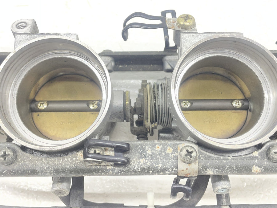 02-05 KAWASAKI NINJA ZX12R THROTTLE BODY BODIES BARE