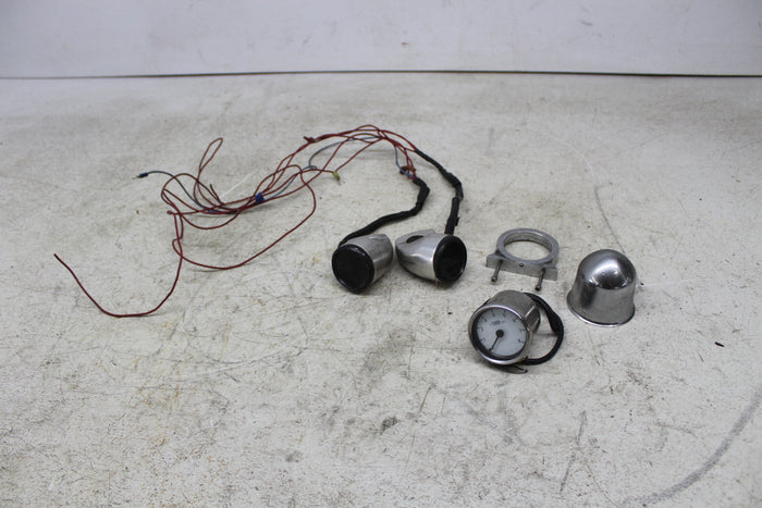 2002 Kawasaki Vulcan 1500 VN1500L Nomad FI LCD GAUGE POD SET WITH RPM GAUGE
