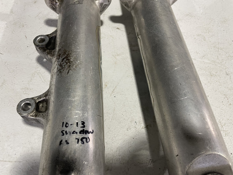 10-13 HONDA SHADOW RS 750 FRONT FORKS SHOCK SUSPENSION SET PAIR