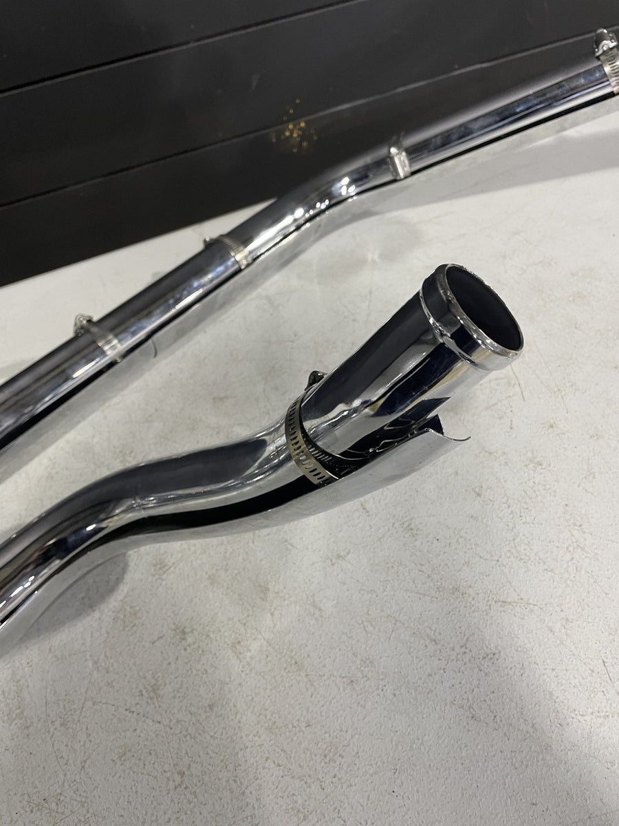 08 HARLEY-DAVIDSON SOFTAIL DELUXE FLSTN MUFFLER EXHAUST HEADER PIPES