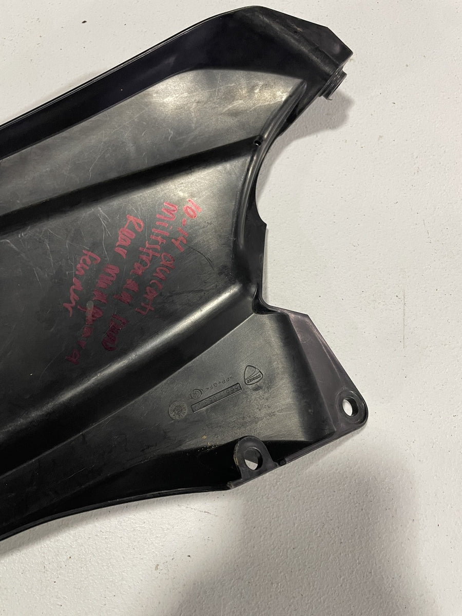 10-14 DUCATI MULTISTRADA 1200 REAR BACK FENDER MUD GUARD