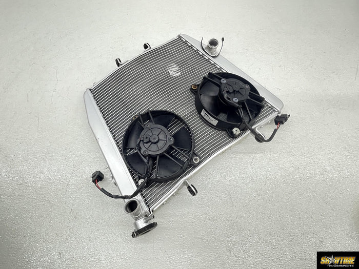16-20 APRILIA RSV4 RR ENGINE RADIATOR MOTOR COOLER COOLING RADIATER FANS