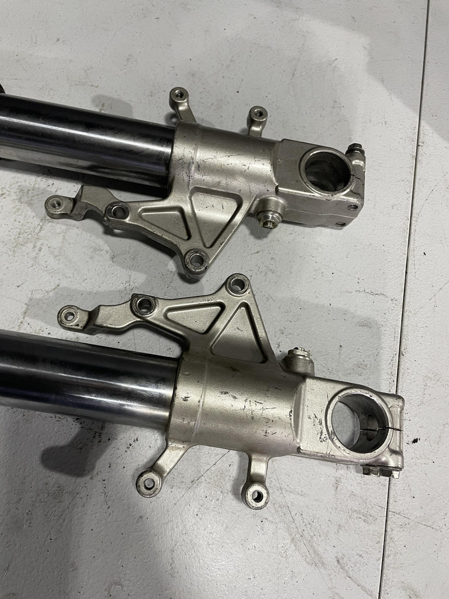 00-03 SUZUKI GSXR750 FRONT FORKS SHOCK SUSPENSION SET PAIR