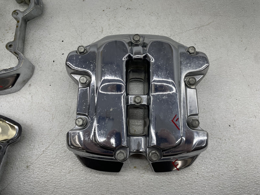 17-23 HARLEY-DAVIDSON ELECTRA GLIDE ULTRA LIMITED M8 107CI ENGINE ROCKER BOXES