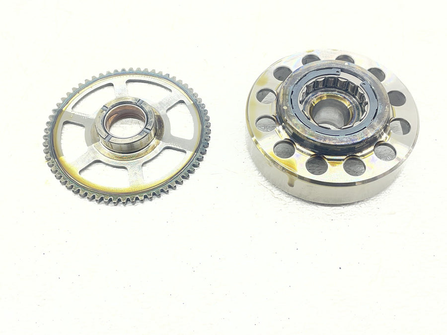 08-16 YAMAHA YZF R6 L ENGINE FLY WHEEL FLYWHEEL MAGNETO ROTOR
