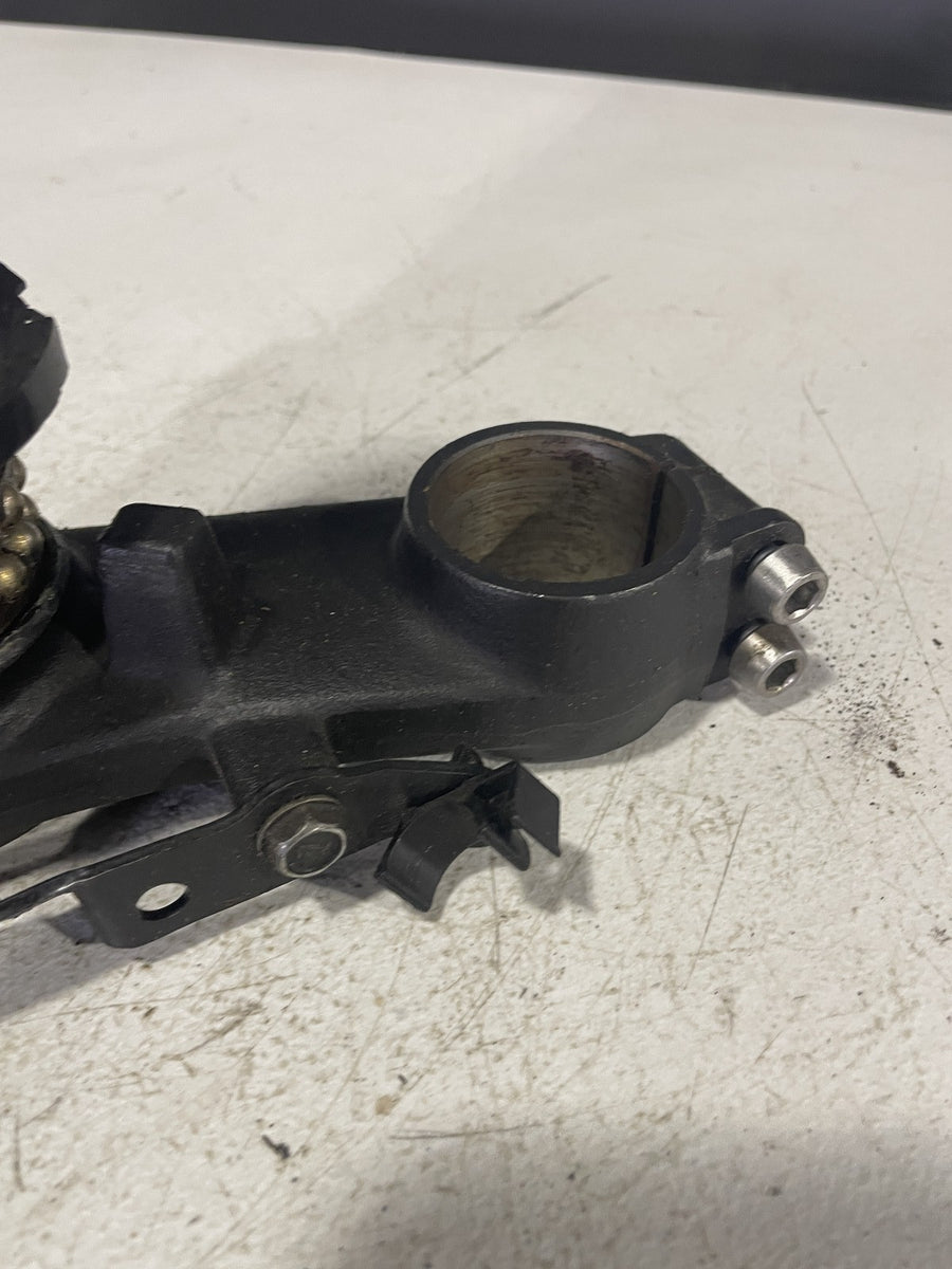 09-11 KAWASAKI NINJA 650 EX650 FRONT FORKS CLAMP LOWER TRIPLE TREE STEM