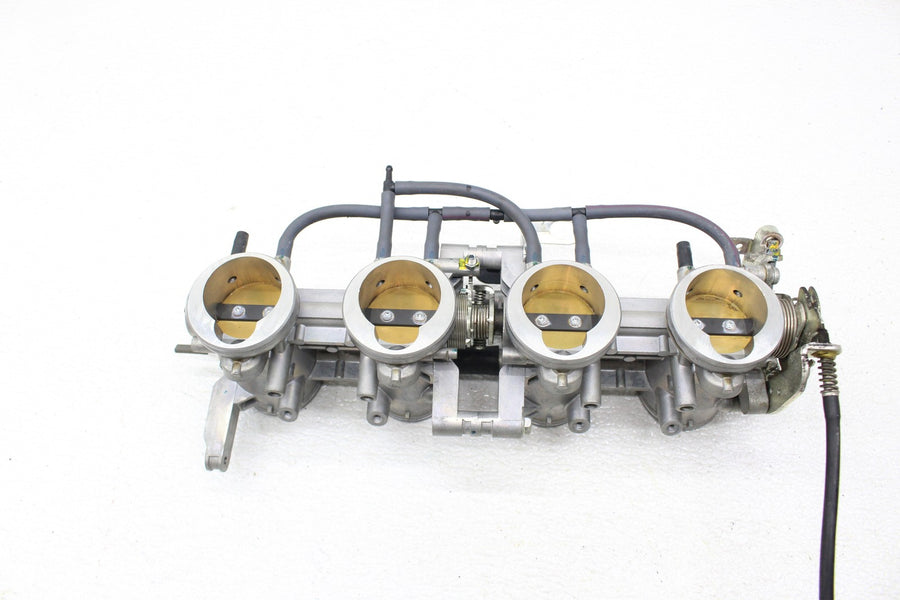 05 06 KAWASAKI NINJA ZX6R MAIN FUEL INJECTORS THROTTLE BODY TPS ACTUATOR SENSOR