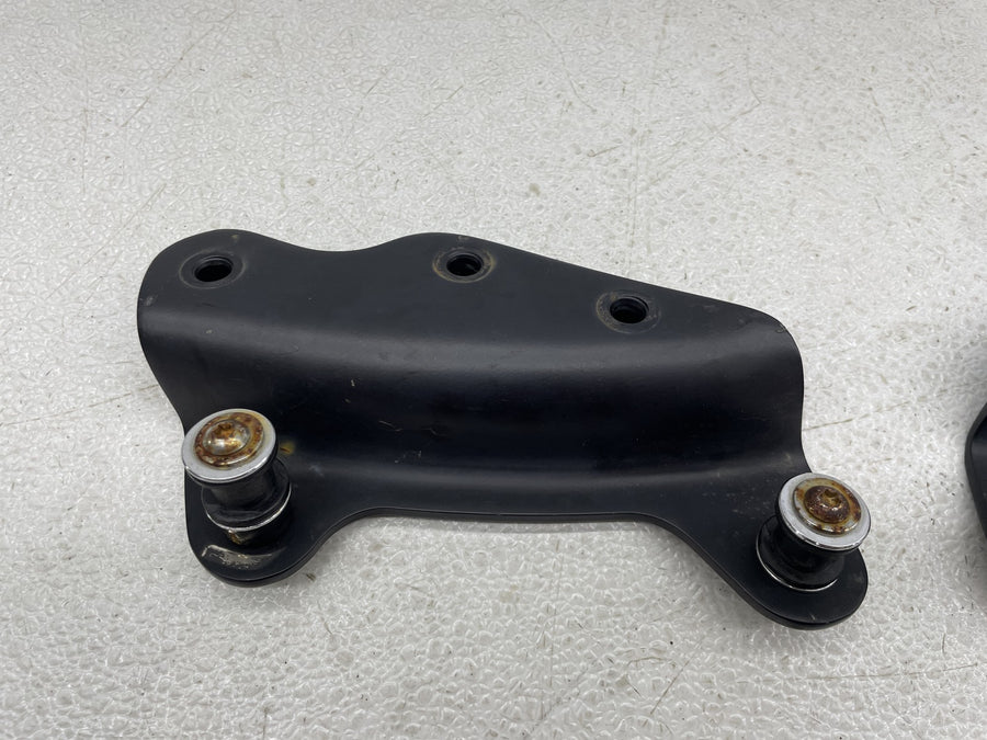 07-11 HARLEY-DAVIDSON STREET GLIDE FLHX QUICK RELEASE BRACKETS MOUNTS PAIR