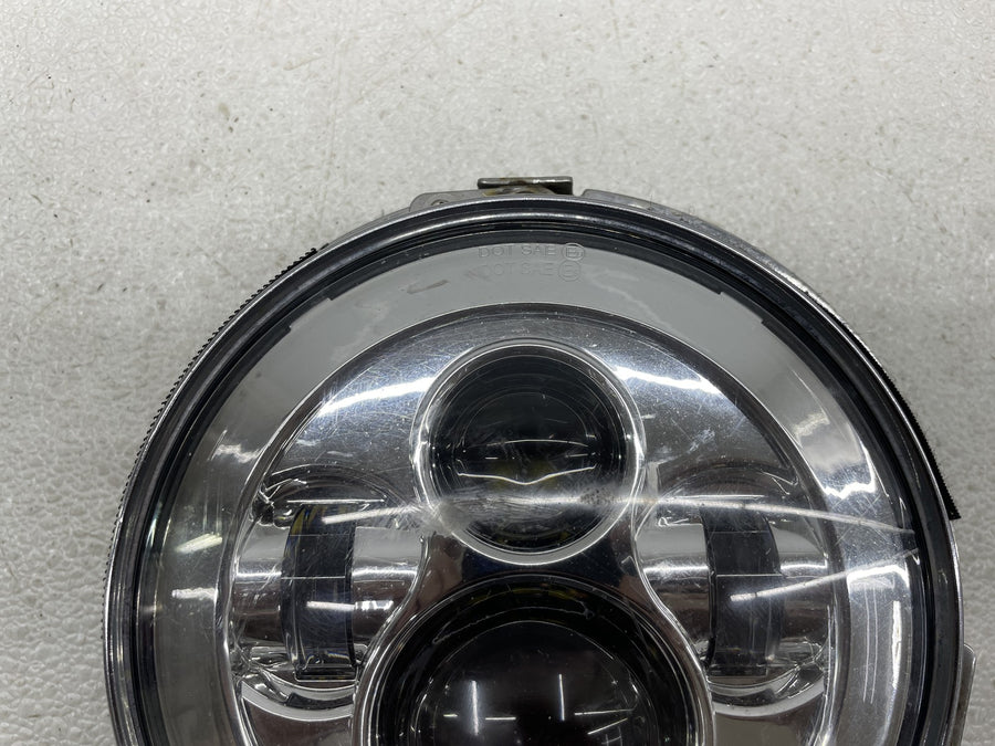 07-11 HARLEY-DAVIDSON STREET GLIDE FLHX SINGLE HEADLIGHT HEAD LAMP LIGHT