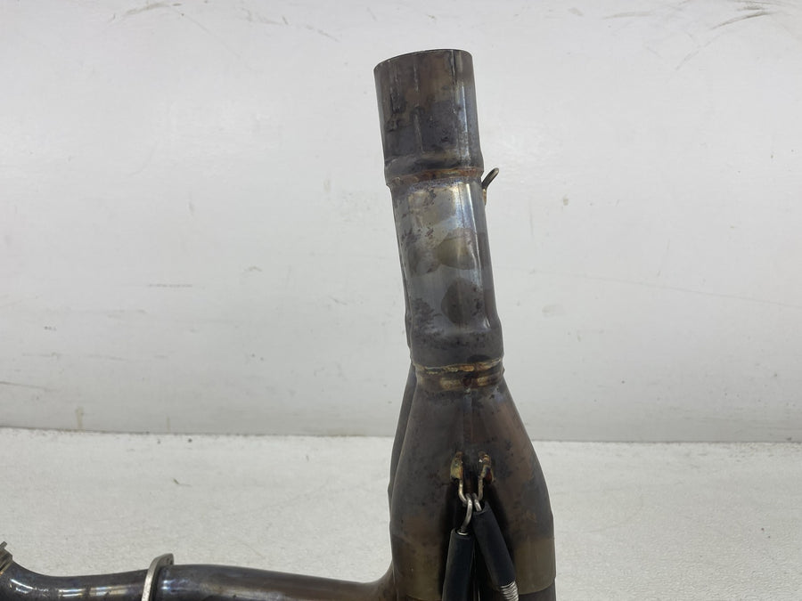 19-23 KAWASAKI NINJA ZX6R ZX636 TOCE EXHAUST PIPE MUFFLER SLIP ON CAN HEADER
