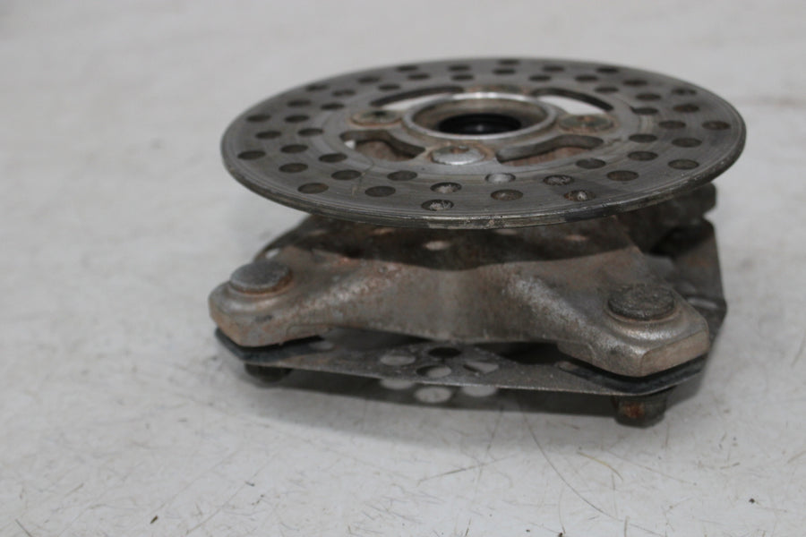01-05 YAMAHA RAPTOR YFM 660 FRONT WHEEL LEFT HUB ROTOR SPINDLE