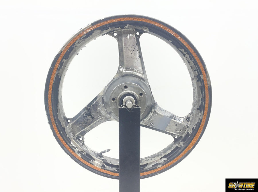02-05 KAWASAKI NINJA ZX12R FRONT WHEEL RIM STRAIGHT