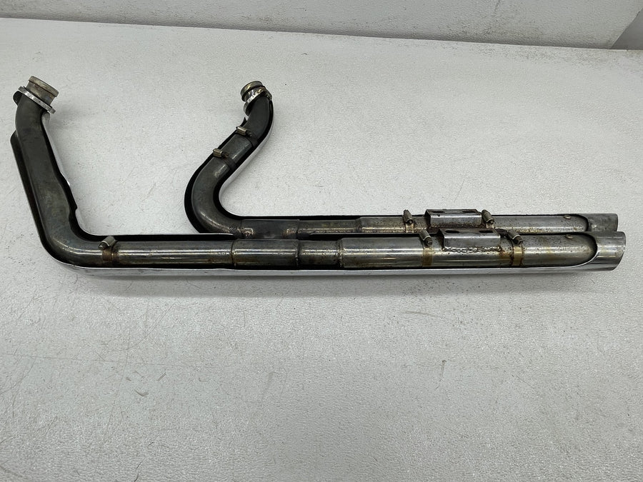 00-06 HARLEY-DAVIDSON SOFTAIL FXST PYTHON EXHAUST MUFFLERS HEADER PIPES