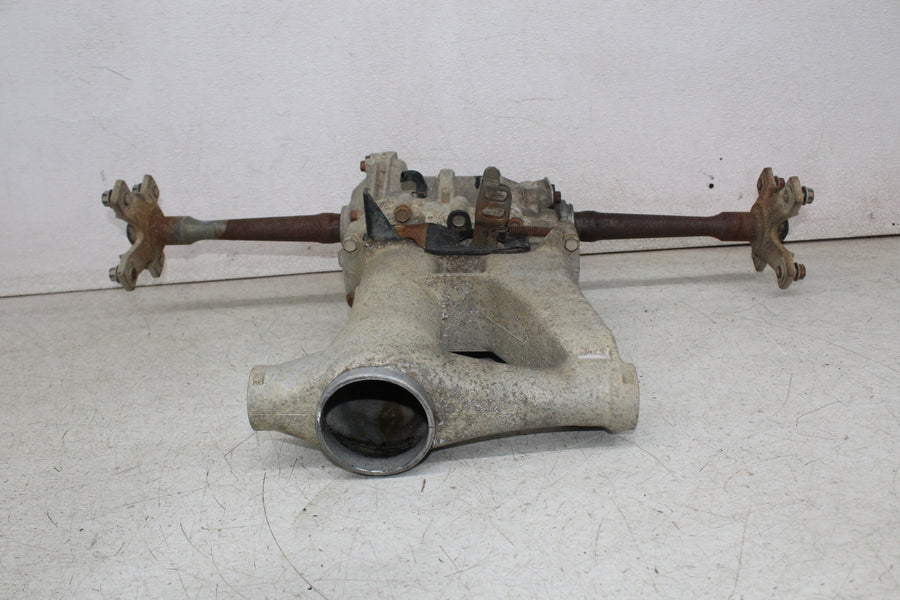 02-03 KAWASAKI PRAIRIE 650 REAR AXLE BACK WHEEL AXEL SHAFT SWINGARM ASSEMBLY