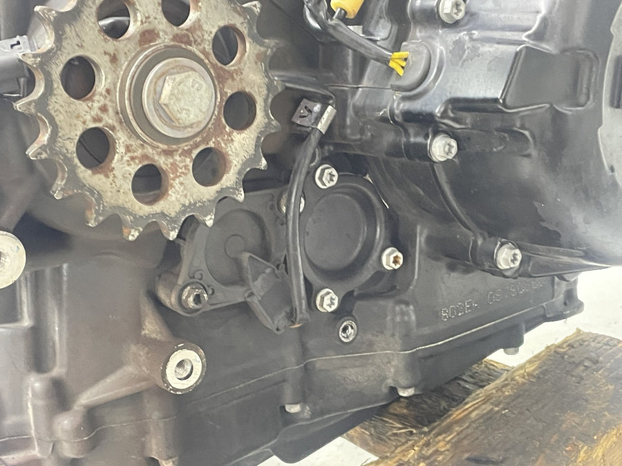 09-14 BMW F800R COMPLETE ENGINE MOTOR RUNS CLEAN NICE!