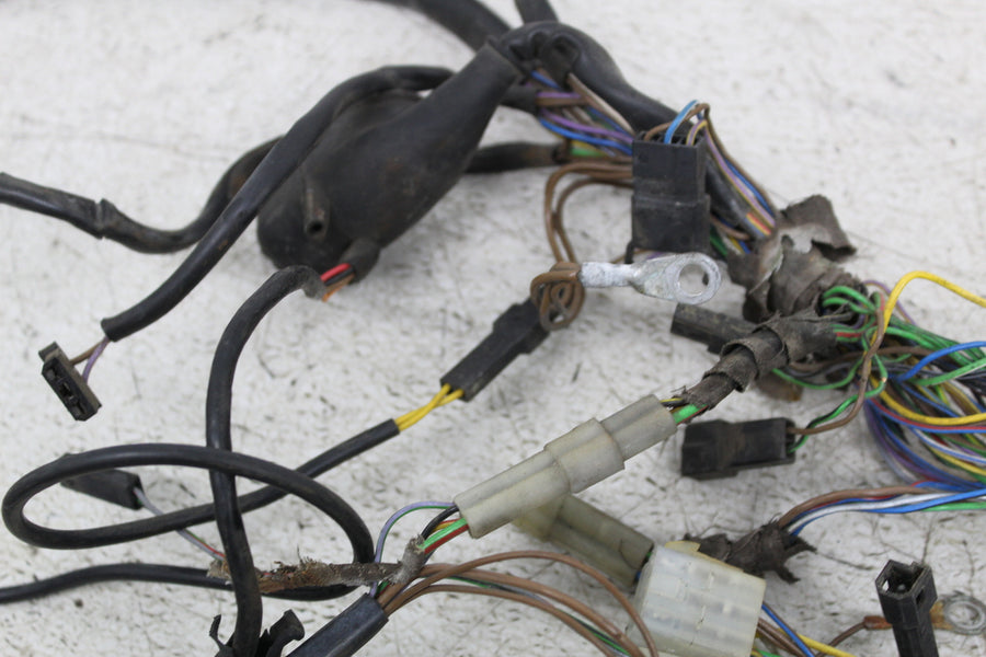 85-88 BMW K100RT MAIN ENGINE WIRING HARNESS MOTOR WIRE LOOM (SEE DESCP)