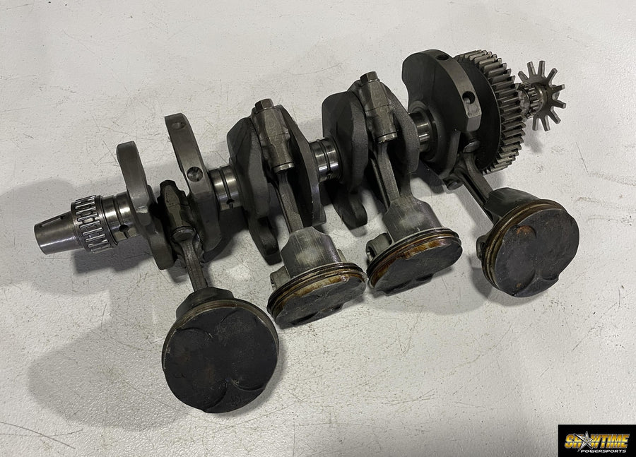 00-01 HONDA CBR929RR ENGINE MOTOR CRANKSHAFT CRANK SHAFT W PISTONS RODS