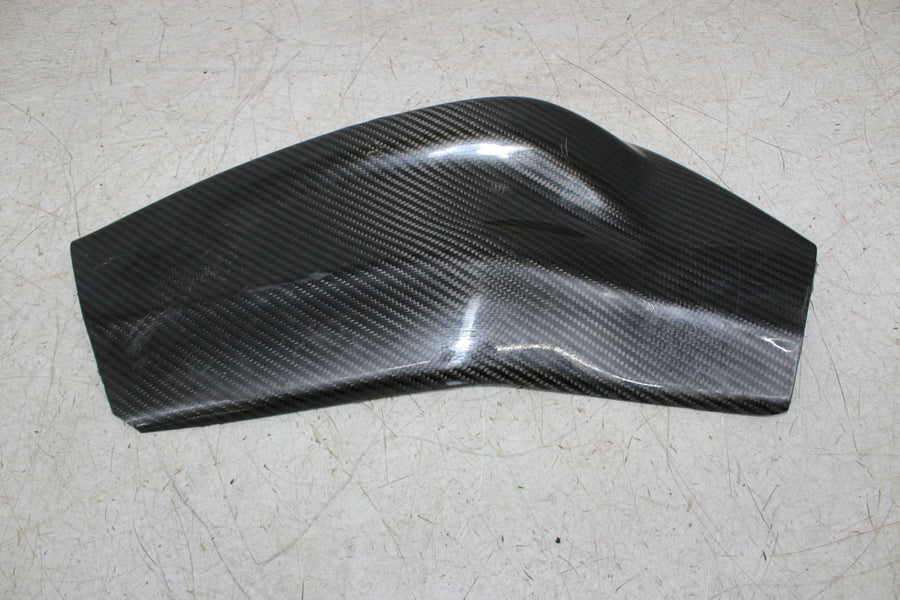 09-14 BMW S1000RR RIGHT LEFT REAR CARBON SWINGARM SIDE COVERS COWLS PANELS TRIM