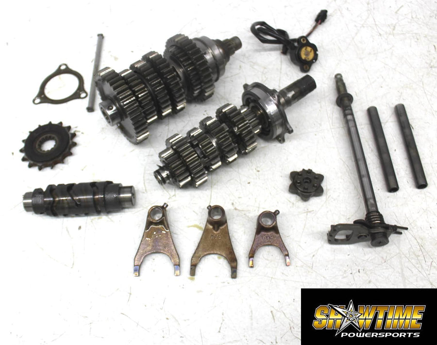 08-09 SUZUKI KATANA 650 GSX650F ENGINE MOTOR TRANSMISSION SHIFT DRUM GEARS