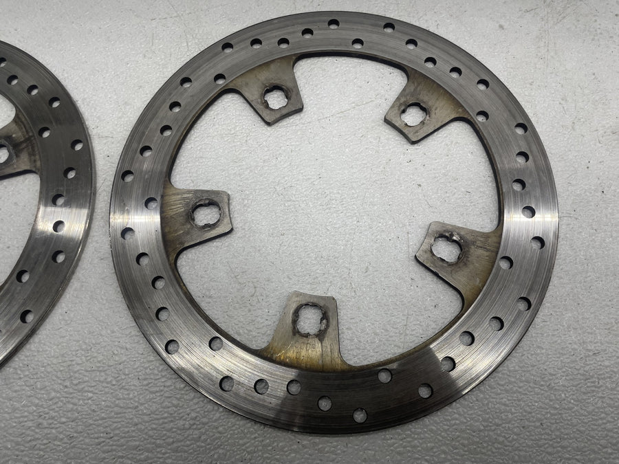 12-16 HARLEY-DAVIDSON STREET GLIDE FLHX FRONT LEFT RIGHT BRAKE ROTORS DISCS
