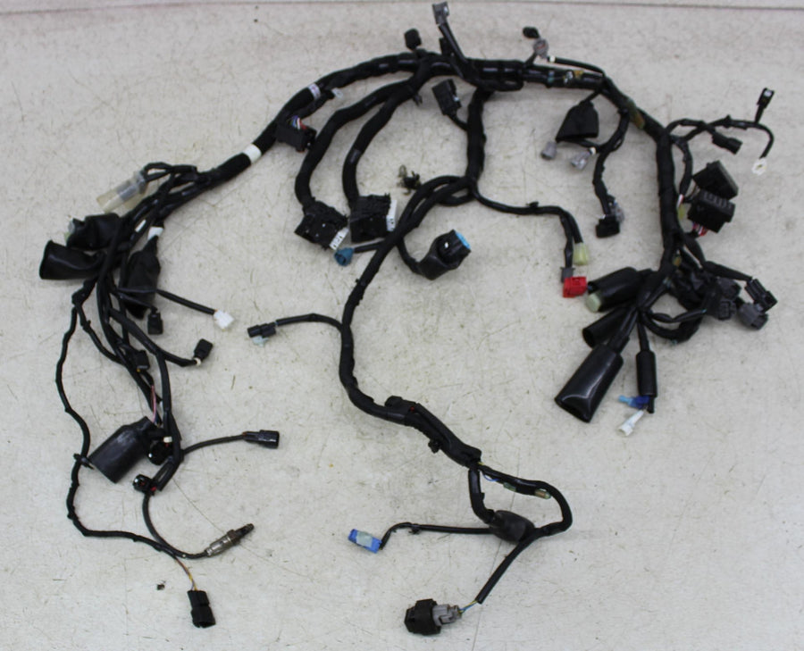 24 KAWASAKI NINJA ZX4R MAIN ENGINE WIRING HARNESS MOTOR WIRE LOOM (SEE DESCP)