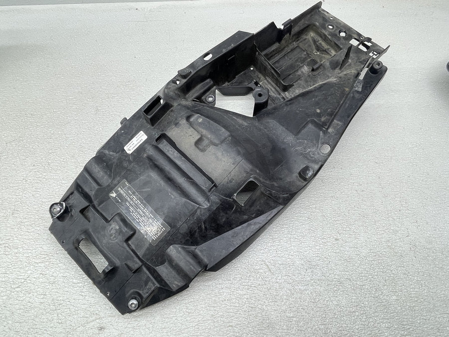 07-12 HONDA CBR600RR REAR BACK TAIL UNDERTAIL BATTERY TRAY PLASTIC