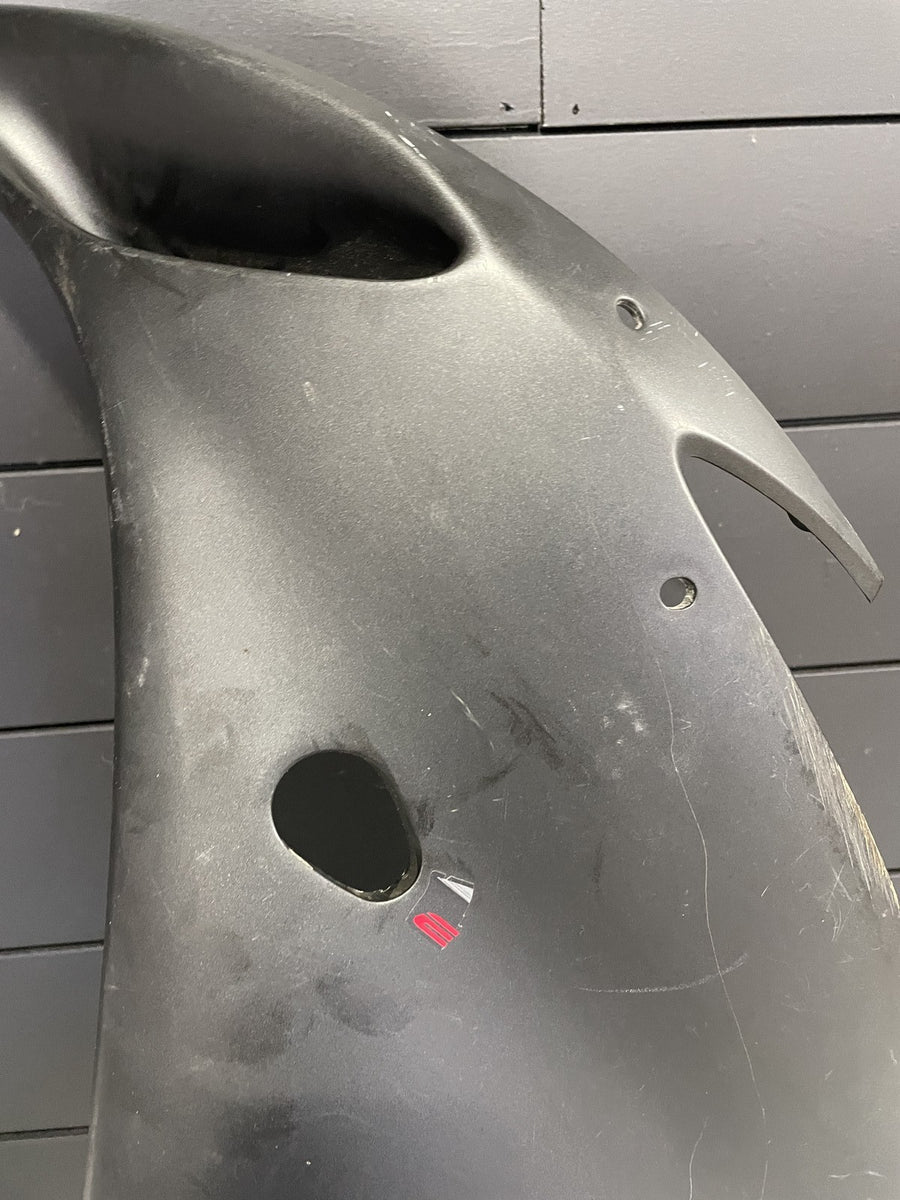 04-06 YAMAHA YZF R1 LEFT FRONT UPPER MID SIDE FAIRING COWL PLASTIC