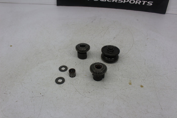 2008 KAWASAKI NINJA ZX14 ZX1400C ENGINE MOTOR CRANKSHAFT BALANCER GEAR