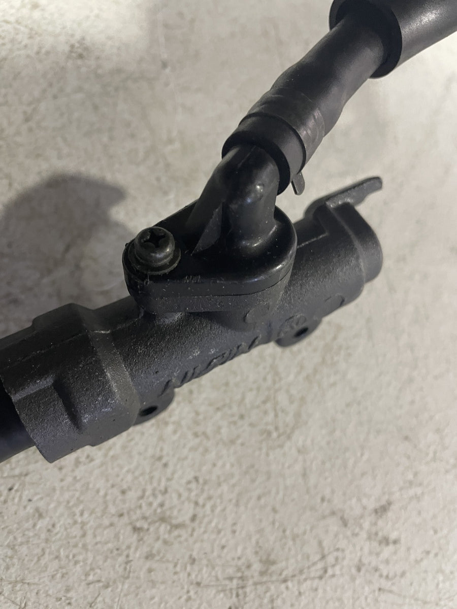 09-12 HONDA CBR600RR REAR BACK BRAKE MASTER CYLINDER W RESERVOIR